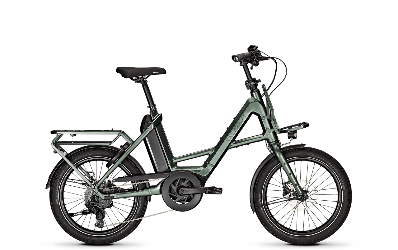 Paint for 2024 Kalkhoff Endeavour C.B Move+ - Gloss Techgreen - Rotaris B.V.