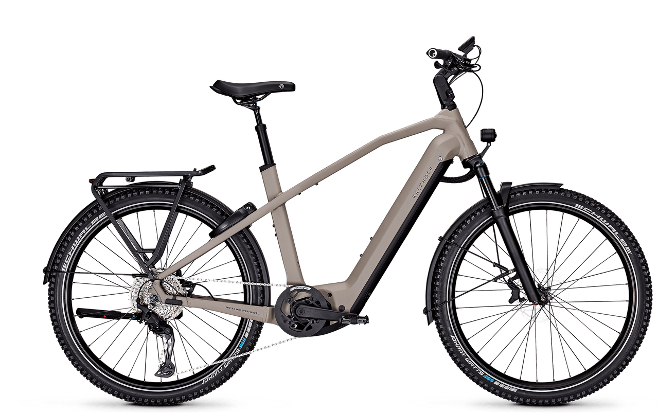 Paint for 2024 Kalkhoff Entice 7.B Move+ - Matte Moonstonegrey - Rotaris B.V.
