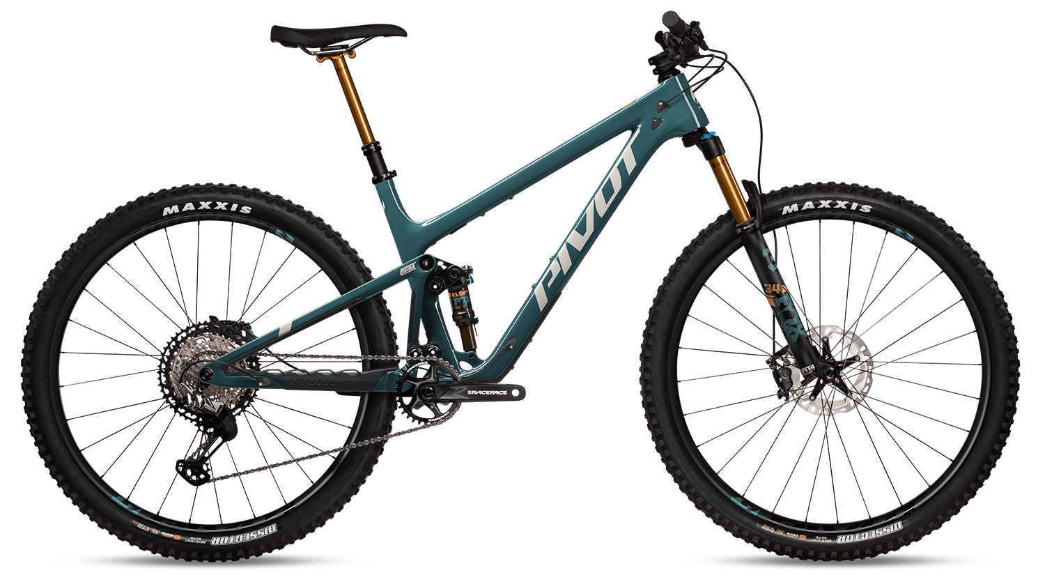 Paint for 2024 Pivot Trail 429 - Gloss Willow Green - Rotaris B.V.