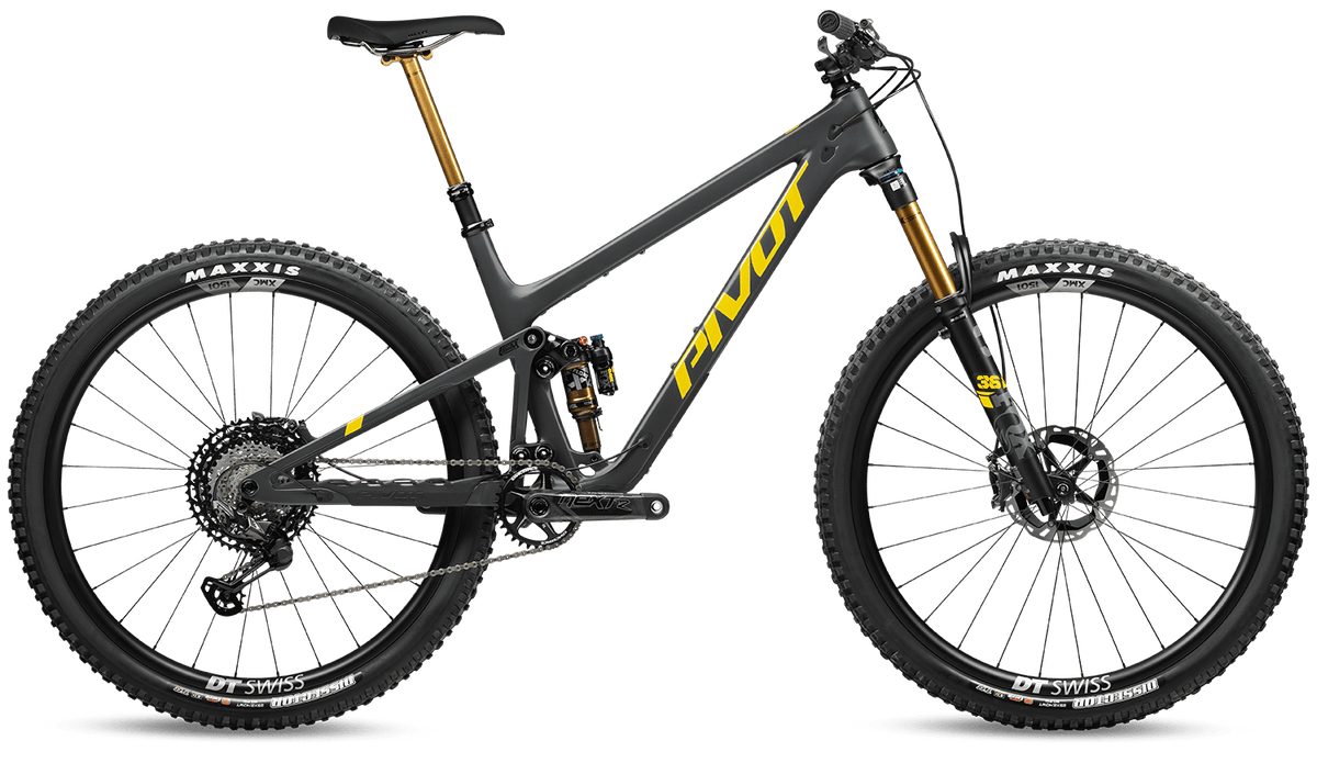 Paint for 2024 Pivot Trail 429 - Matte Slate Canary Yellow - Rotaris B.V.