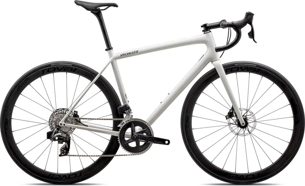Paint for 2024 Specialized Aethos Expert - Gloss Dune White - Rotaris B.V.