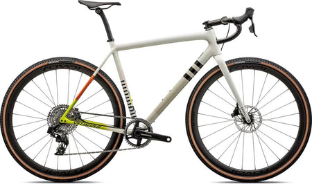 Paint for 2024 Specialized Crux Pro - Gloss Dune White - Rotaris B.V.