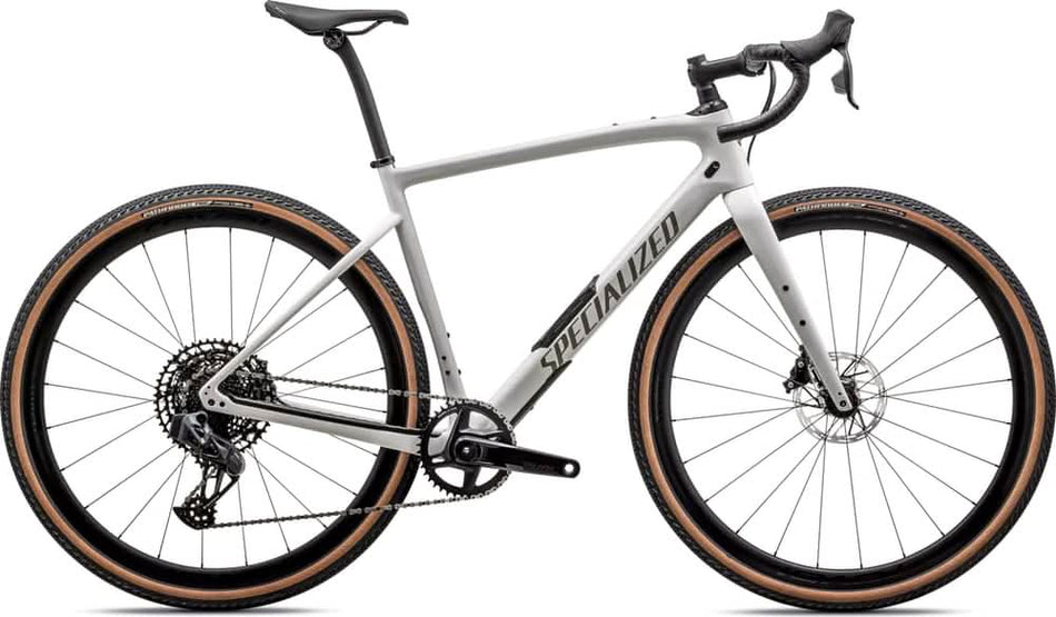 Paint for 2024 Specialized Diverge Expert Carbon - Gloss Dune White - Rotaris B.V.