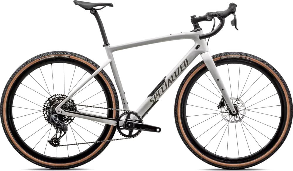 Paint for 2024 Specialized Diverge Expert - Gloss Dune White - Rotaris B.V.