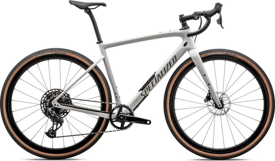 Paint for 2024 Specialized Diverge Expert - Gloss Dune White - Rotaris B.V.