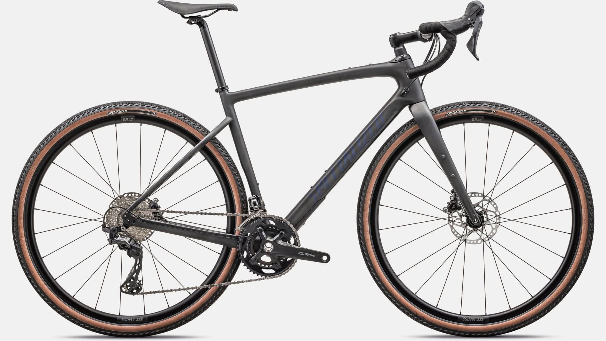 Paint for 2024 Specialized Diverge Sport Carbon - Satin Carbon - Rotaris B.V.