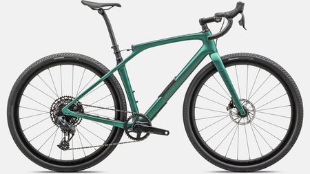 Paint for 2024 Specialized Diverge STR Expert - Satin Metallic Pine - Rotaris B.V.