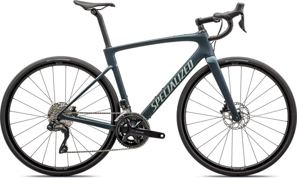 Paint for 2024 Specialized Roubaix SL8 Comp - Satin Metallic Deep Lake - Rotaris B.V.