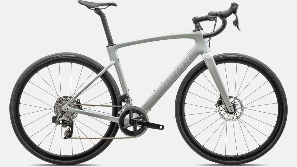 Paint for 2024 Specialized Roubaix SL8 Expert - Gloss Dove Grey - Rotaris B.V.