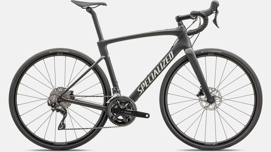 Paint for 2024 Specialized Roubaix SL8 Sport 105 - Satin Metallic Obsidian - Rotaris B.V.