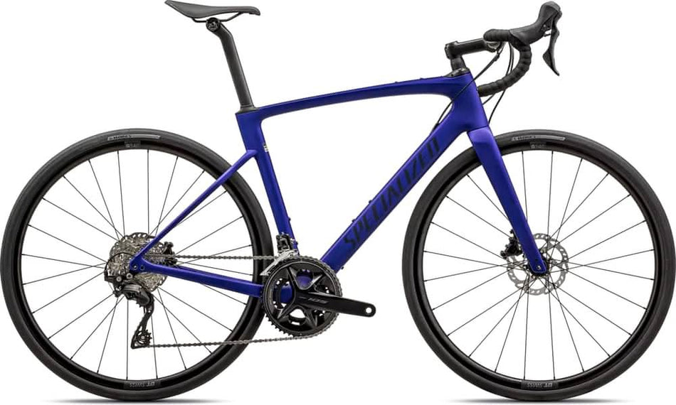 Paint for 2024 Specialized Roubaix SL8 Sport Shimano 105 - Gloss Metallic Sapphire - Rotaris B.V.