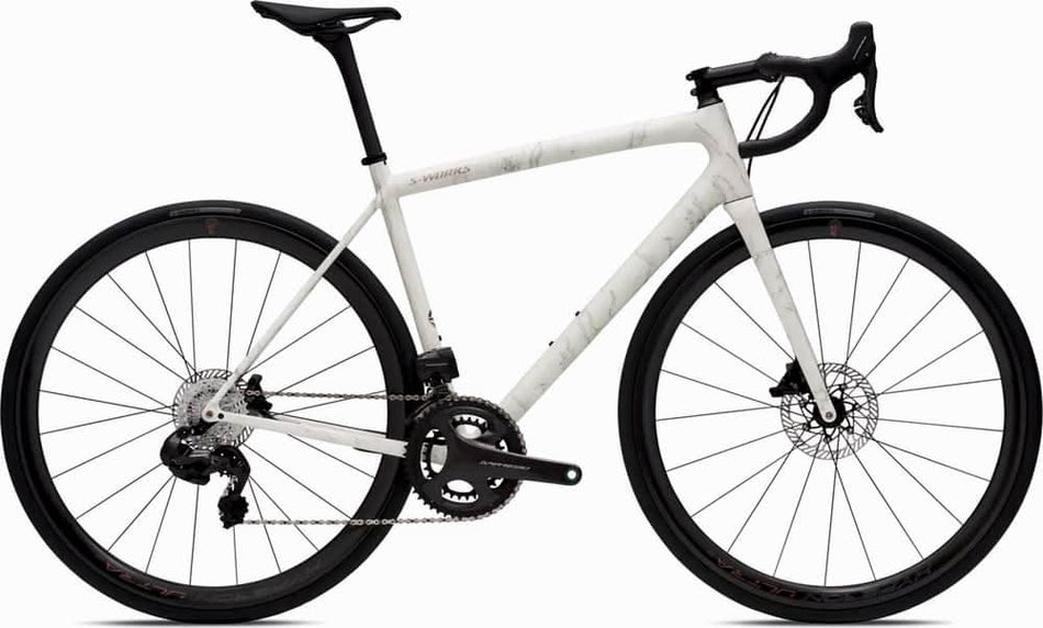 Paint for 2024 Specialized S - Works Aethos Campagnolo LTD - Satin Birch - Rotaris B.V.