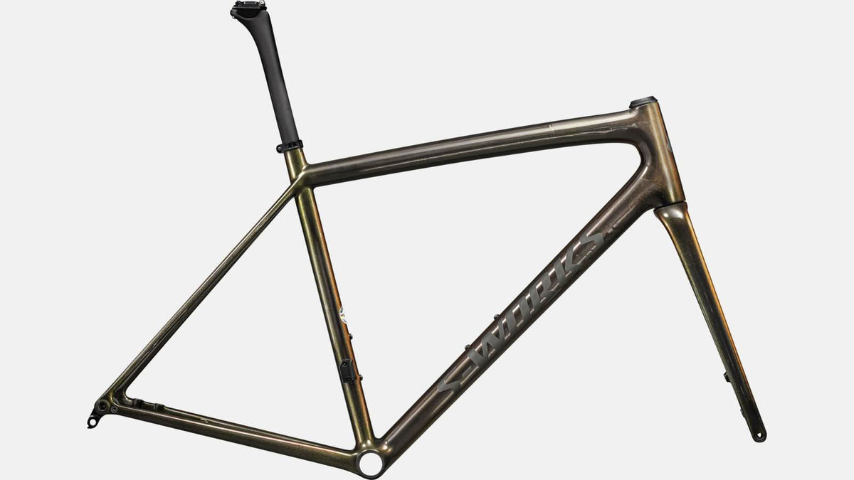 Paint for 2024 Specialized S - Works Aethos Frameset - Gloss Carbon - Rotaris B.V.