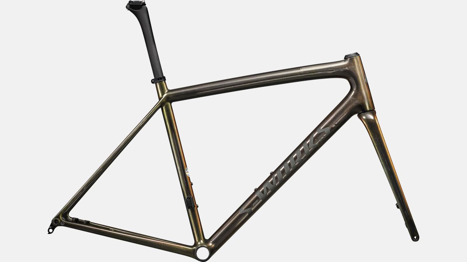 Paint for 2024 Specialized S - Works Aethos Frameset - Gloss Carbon - Rotaris B.V.
