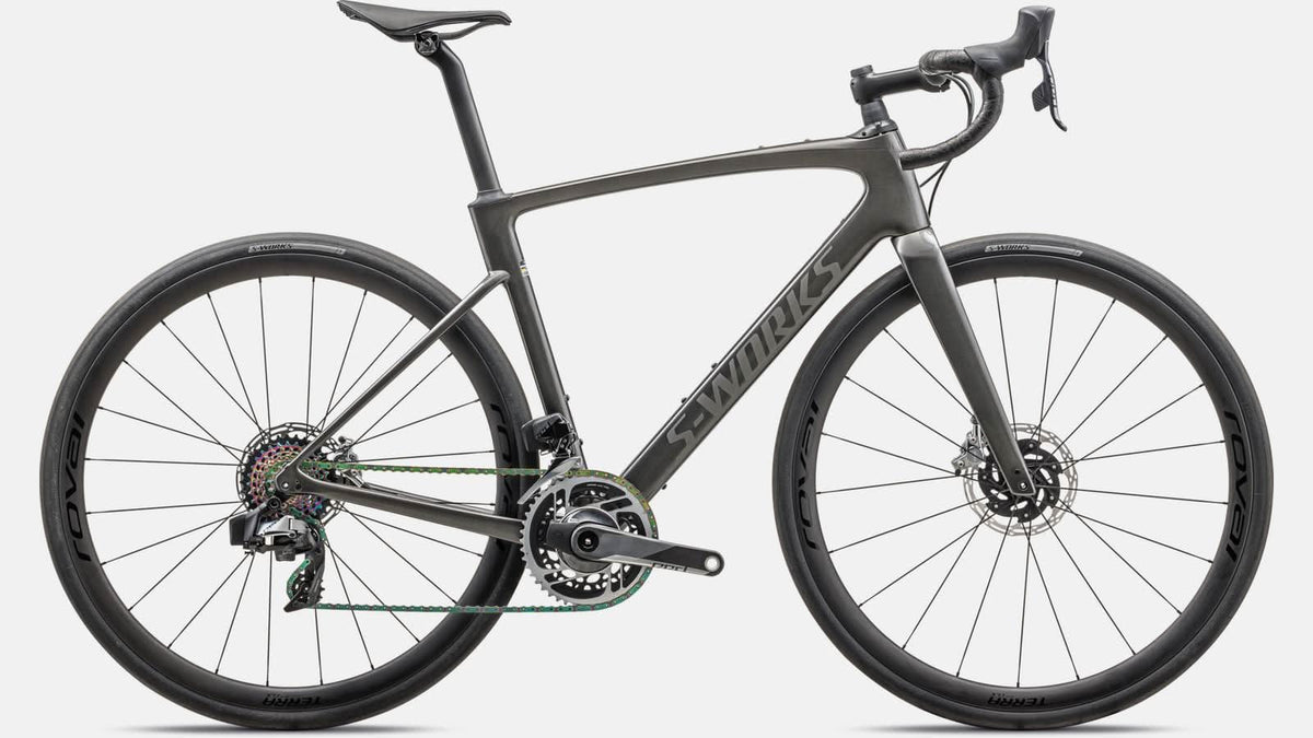 Paint for 2024 Specialized S - Works Roubaix SL8 - Gloss Smoke - Rotaris B.V.
