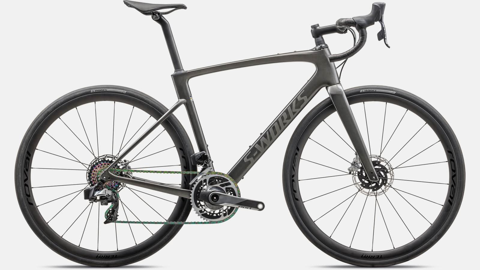 Paint for 2024 Specialized S - Works Roubaix SL8 - Gloss Smoke - Rotaris B.V.