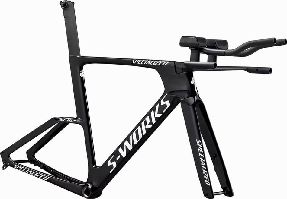 Paint for 2024 Specialized S - Works Shiv TT Disc Frameset - Gloss Tarmac Black - Rotaris B.V.