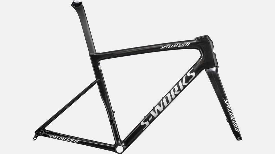 Paint for 2024 Specialized S - Works Tarmac SL8 Project Black LTD Frameset - Gloss Carbon - Rotaris B.V.