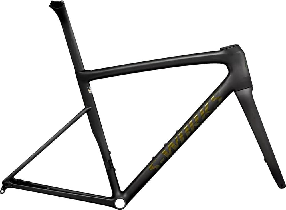 Paint for 2024 Specialized S - Works Tarmac SL8 Ready to Paint Frameset - Satin Carbon - Rotaris B.V.