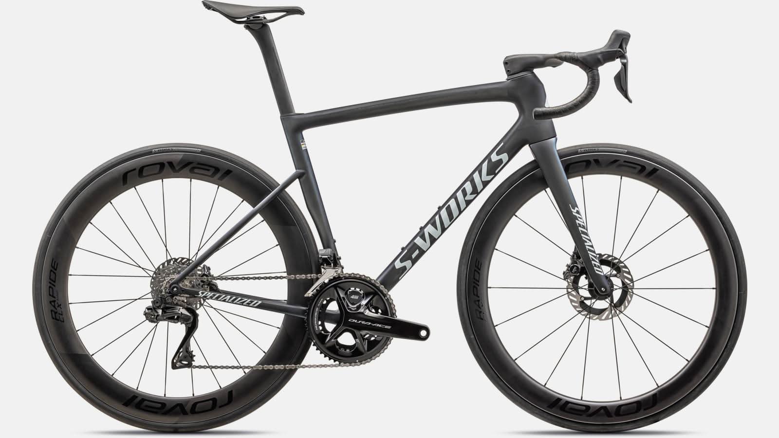 Paint for 2024 Specialized S - Works Tarmac SL8 Shimano Dura - Ace Di2 - Satin Carbon - Rotaris B.V.