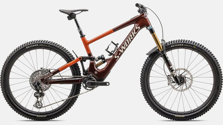 Paint for 2024 Specialized S - Works Turbo Kenevo SL 2 - Gloss Rusted Red - Rotaris B.V.
