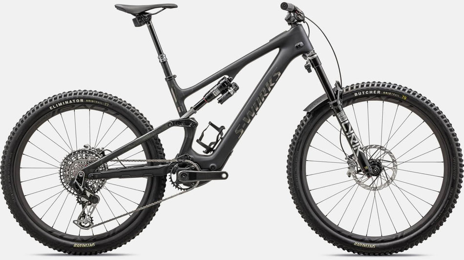 Paint for 2024 Specialized S - Works Turbo Levo SL LTD - Gloss Carbon - Rotaris B.V.