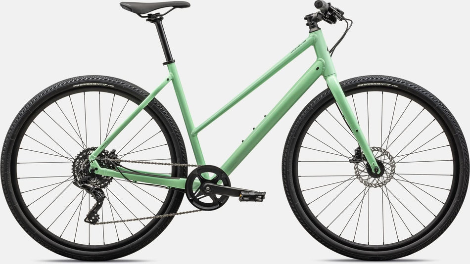 Paint for 2024 Specialized Sirrus X 2.0 Step - Through - Gloss Oasis - Rotaris B.V.