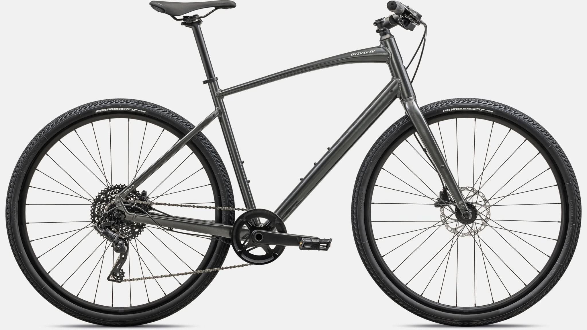 Paint for 2024 Specialized Sirrus X 3.0 - Gloss Smoke - Rotaris B.V.