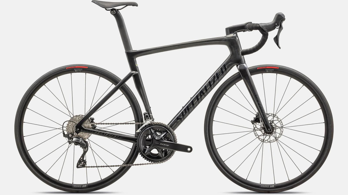 Paint for 2024 Specialized Tarmac SL7 Sport Shimano 105 - Gloss Carbon - Rotaris B.V.