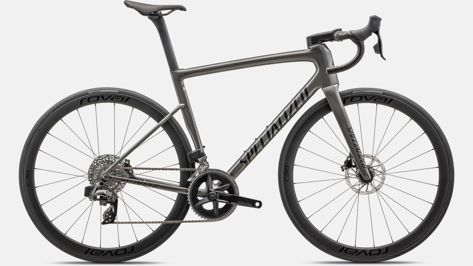 Paint for 2024 Specialized Tarmac SL8 Expert - Gloss Smoke - Rotaris B.V.