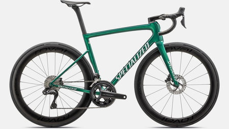 Paint for 2024 Specialized Tarmac SL8 Pro Ultegra Di2 - Gloss Metallic Pine - Rotaris B.V.