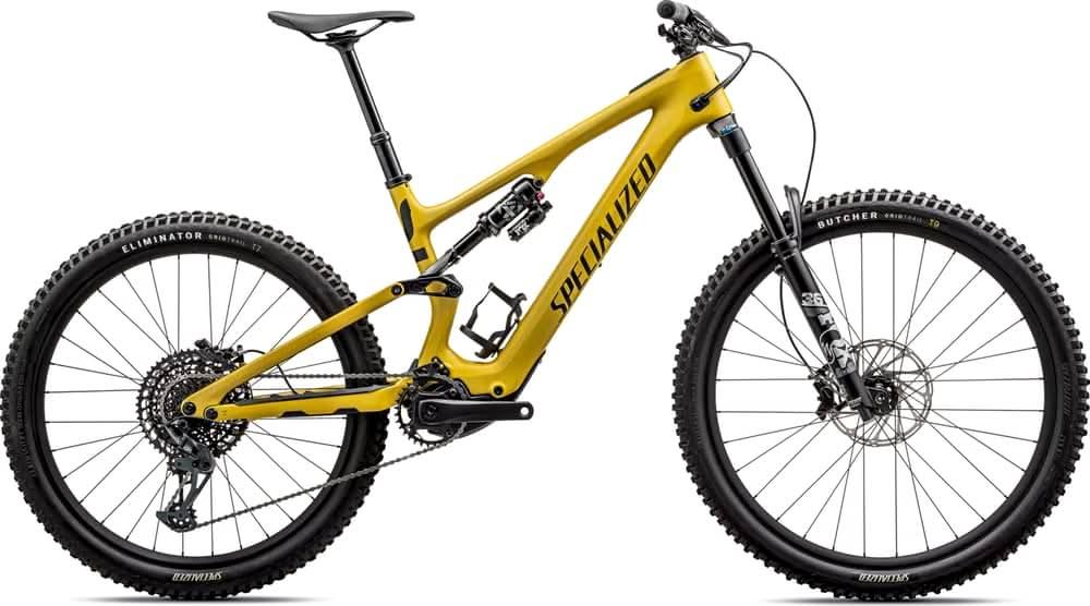 Paint for 2024 Specialized Turbo Levo SL Comp Carbon - Satin Sulphur - Rotaris B.V.
