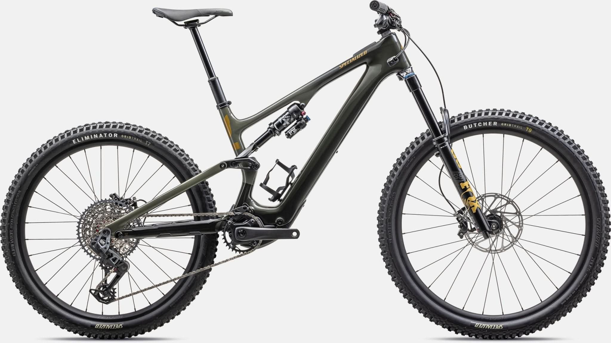 Paint for 2024 Specialized Turbo Levo SL Expert Carbon - Gloss Dark Moss Green - Rotaris B.V.