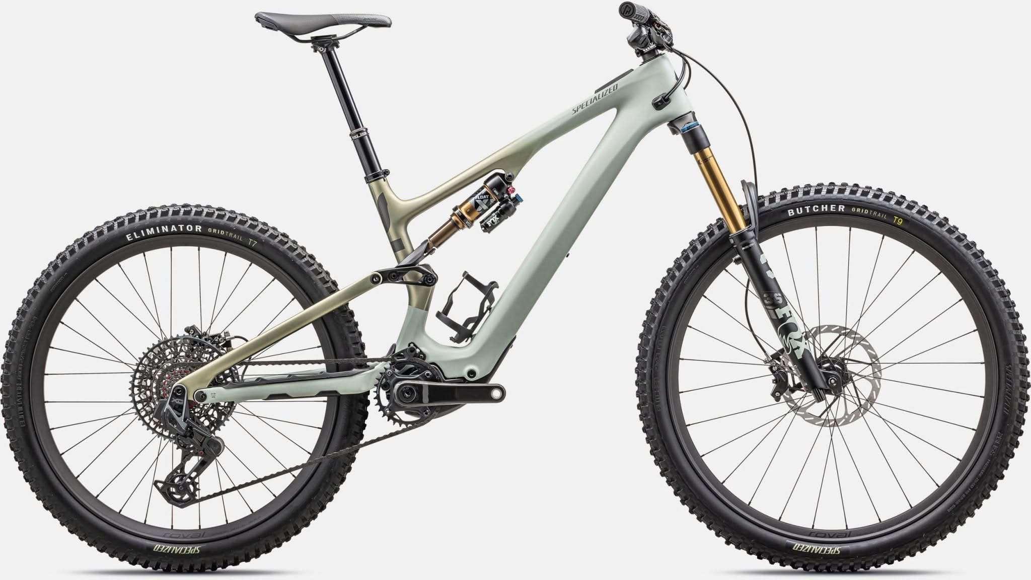 Paint for 2024 Specialized Turbo Levo SL Pro Carbon - Satin Spruce - Rotaris B.V.