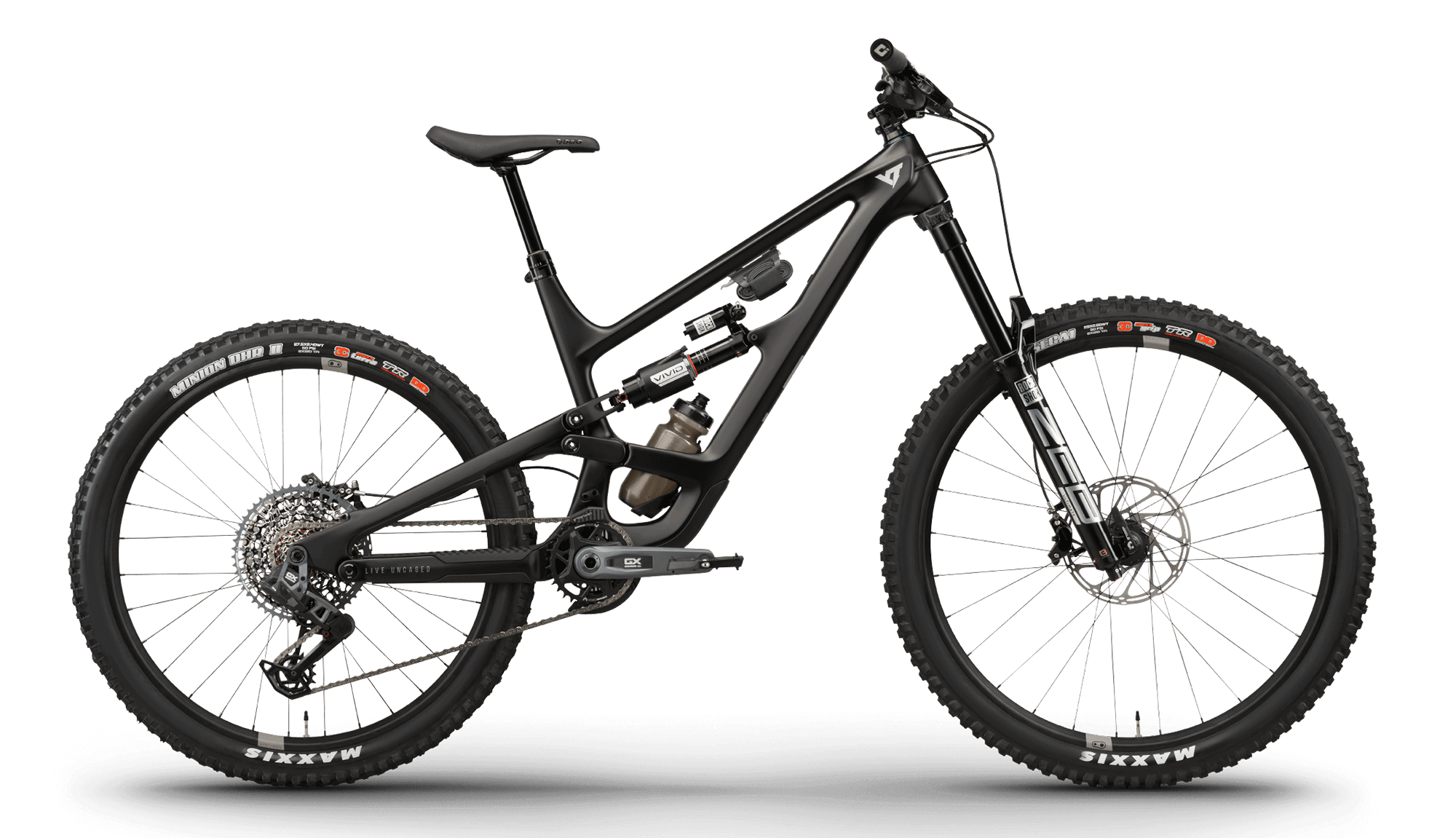 Paint for 2024 YT Capra Core 4 MX - Matte Black Magic - Rotaris B.V.
