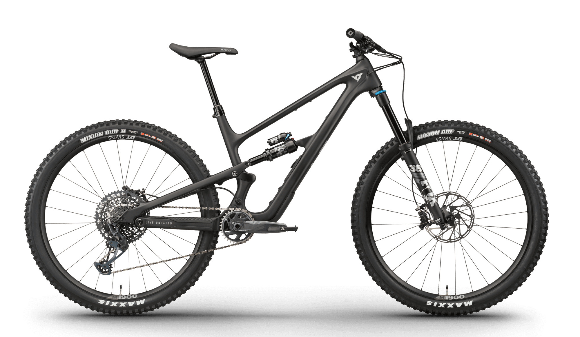 Paint for 2024 YT Jeffsy Core 3 29 - Matte Black Magic - Rotaris B.V.