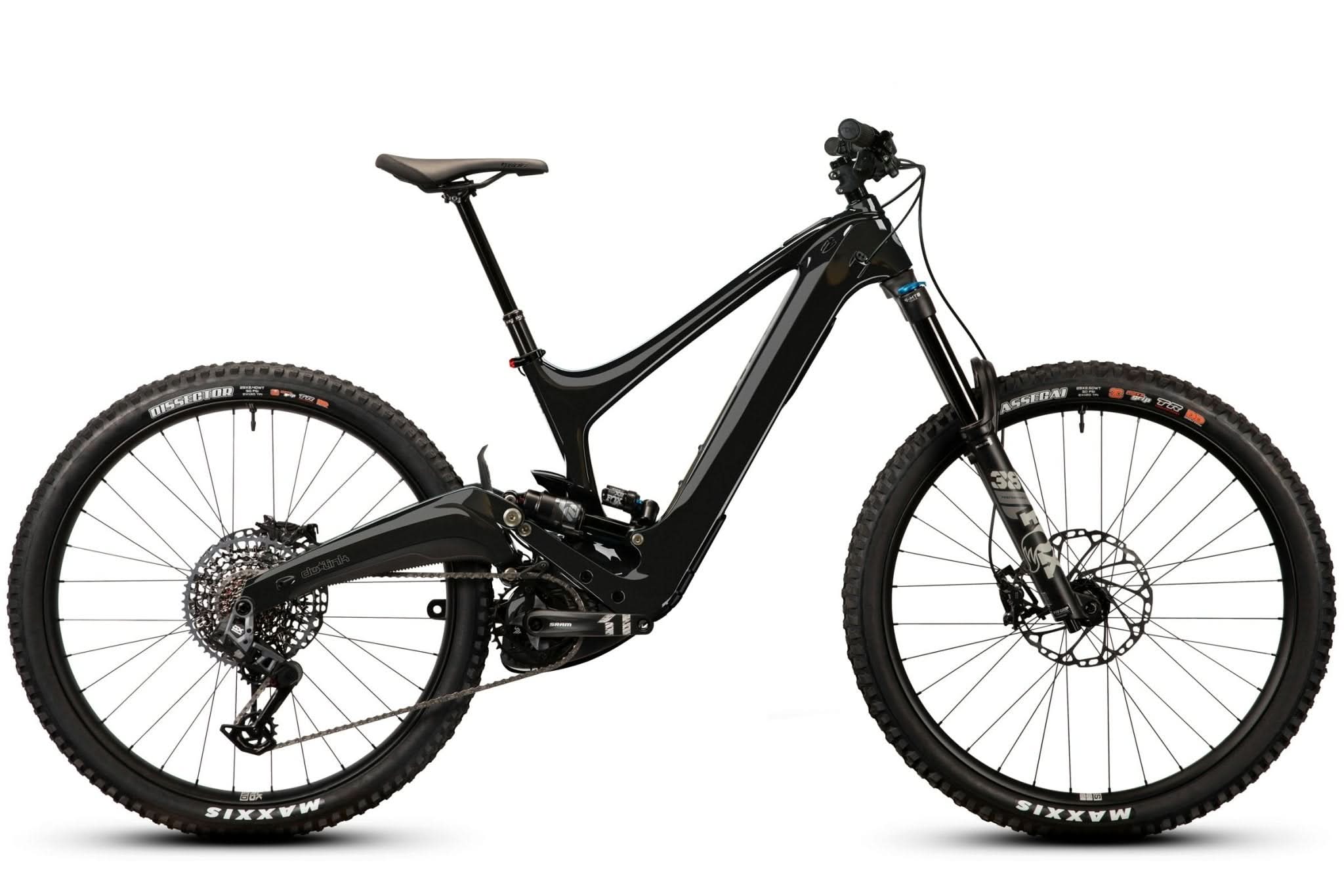 Paint for 2025 Ibis Oso 1.1 - Gloss Smokey Black - Rotaris B.V.