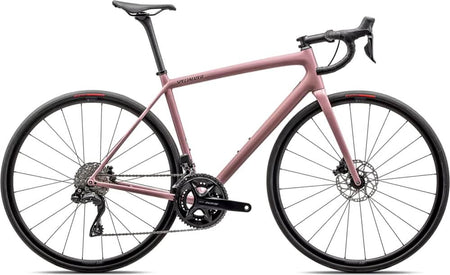 Paint for 2025 Specialized Aethos Comp - Shimano 105 Di2 - Gloss Dusky Pink - Rotaris B.V.