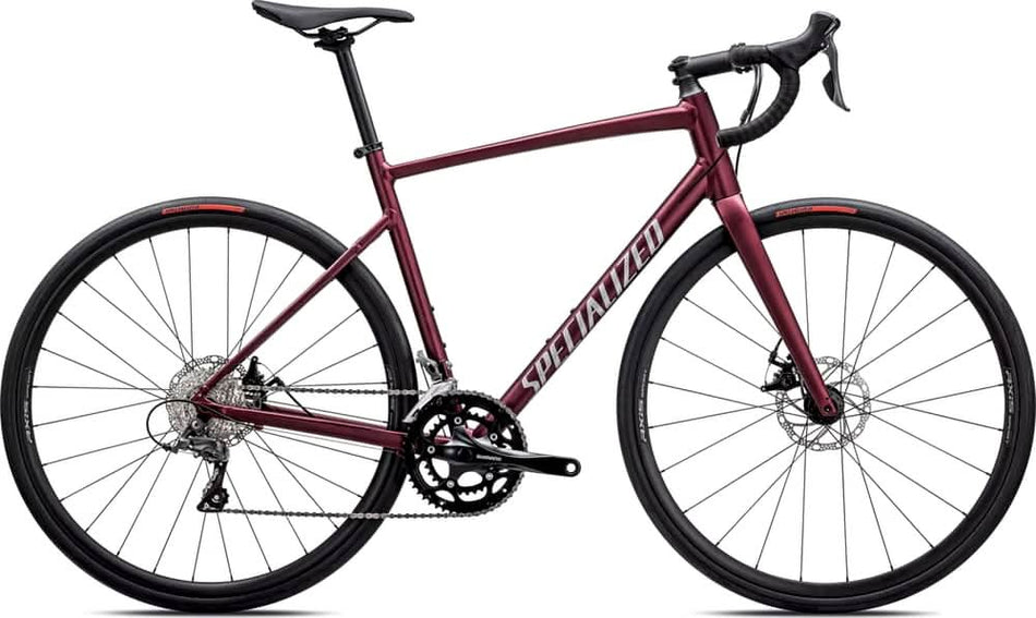 Paint for 2025 Specialized Allez - Satin Maroon - Rotaris B.V.