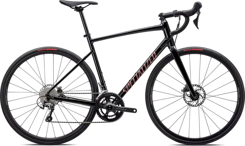 Paint for 2025 Specialized Allez Sport - Gloss Tarmac Black - Rotaris B.V.