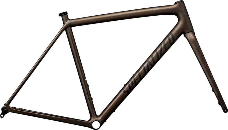 Paint for 2025 Specialized CruX 10R Frameset - Satin Burnt Gold Metallic - Rotaris B.V.