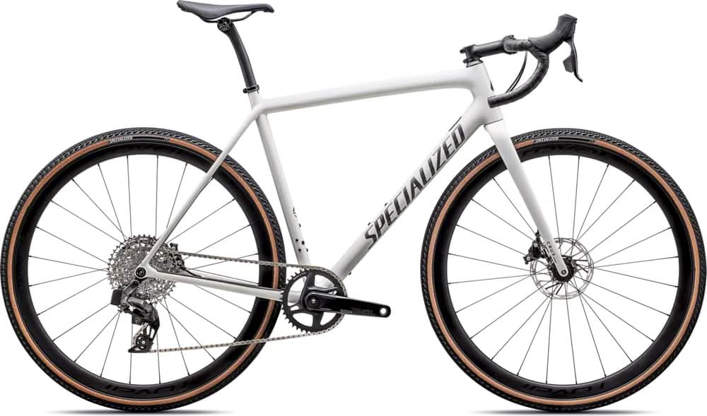Paint for 2025 Specialized CruX Expert - Gloss Dune White - Rotaris B.V.