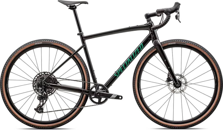 Paint for 2025 Specialized Diverge Comp E5 - Gloss Metallic Obsidian - Rotaris B.V.