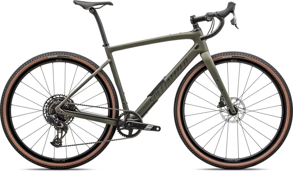 Paint for 2025 Specialized Diverge Comp - Satin Oak Green - Rotaris B.V.