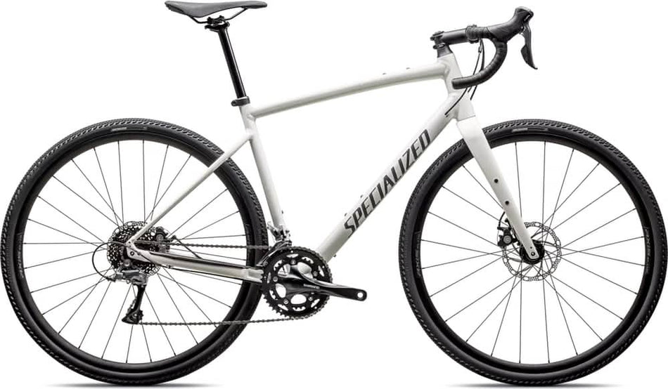 Paint for 2025 Specialized Diverge E5 - Gloss Dune White - Rotaris B.V.