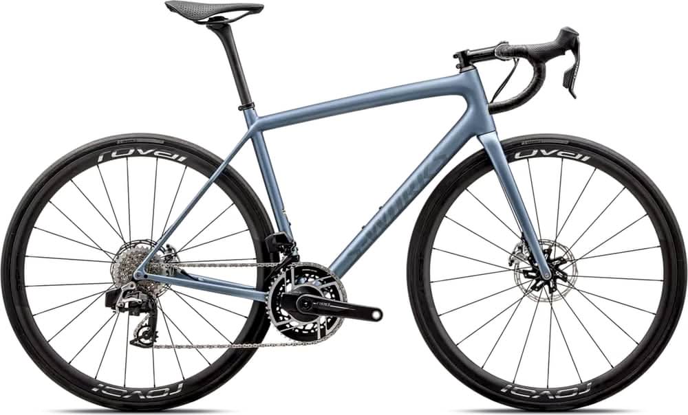 Paint for 2025 Specialized S - Works Aethos LTD SRAM RED AXS - Satin Glacial Metallic - Rotaris B.V.