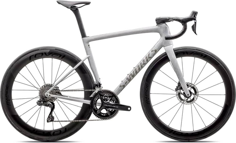 Paint for 2025 Specialized S - Works Tarmac SL8 - Shimano Dura - Ace Di2 - Gloss Dove Grey - Rotaris B.V.