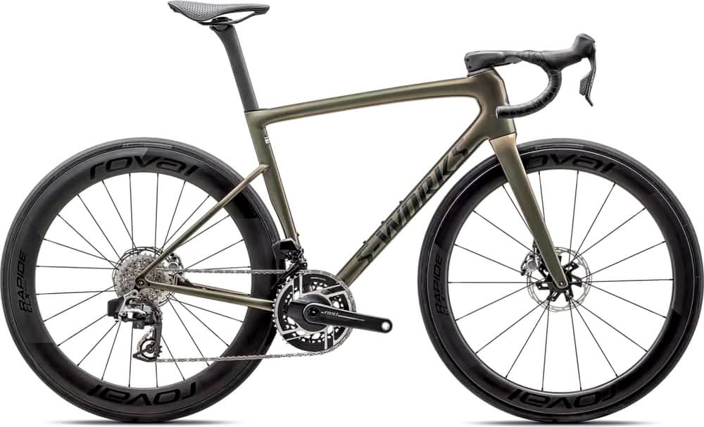 Paint for 2025 Specialized S - Works Tarmac SL8 SRAM RED AXS - Gloss Cypress Metallic - Rotaris B.V.