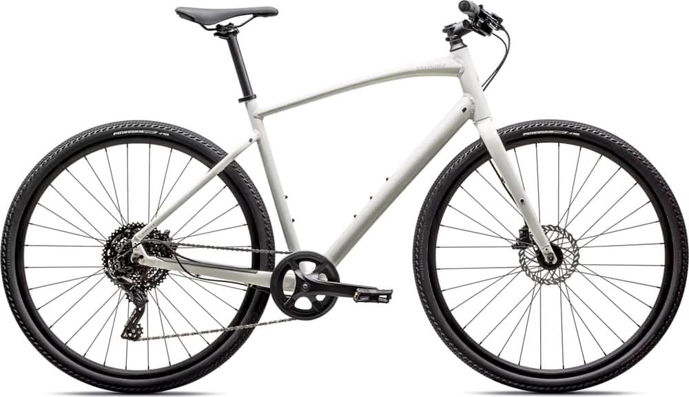 Paint for 2025 Specialized Sirrus X 2.0 - Gloss Dune White - Rotaris B.V.