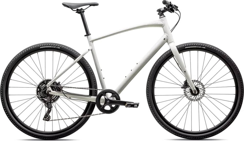 Paint for 2025 Specialized Sirrus X 2.0 - Gloss Dune White - Rotaris B.V.